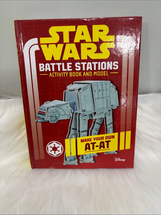 Star Wars Other - Star Wars Red Battle Stations Activity Book and AT-AT Model